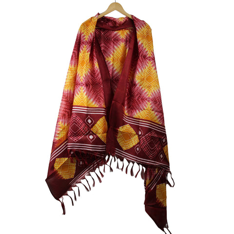 Khadi Cotton Poly Silk Digital Print Dupatta