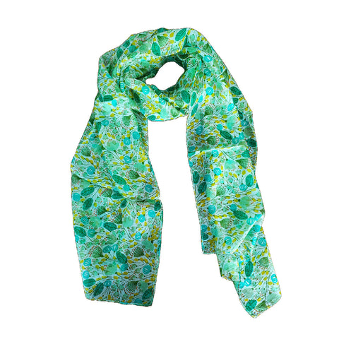 Light & Breezy Floral Print Scarf: A Touch of Spring Anytime