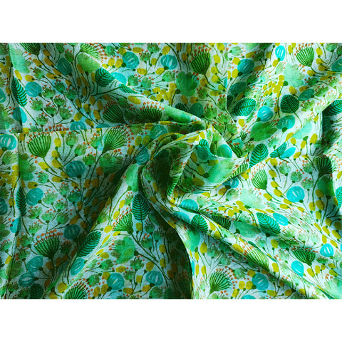 Light & Breezy Floral Print Scarf: A Touch of Spring Anytime