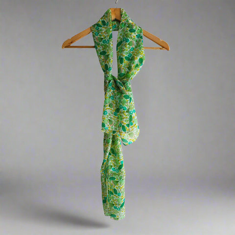 Light & Breezy Floral Print Scarf: A Touch of Spring Anytime