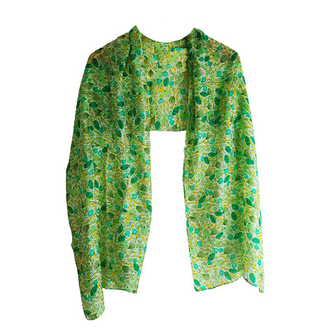 Light & Breezy Floral Print Scarf: A Touch of Spring Anytime