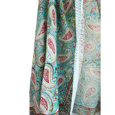 Bagru Block Print Sarong, Sarong Beach Wrap, Cotton Sarong,Pareo, Summer Pareo ,Size 45X80 Inc