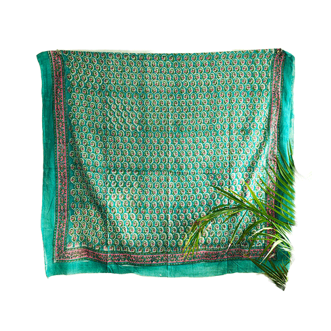 Bagru Block Print Sarong, Sarong Beach Wrap, Cotton Sarong,Pareo, Summer Pareo ,Size 45X80 Inc