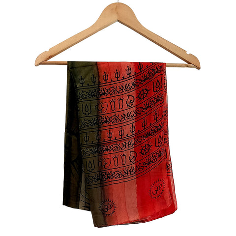 Women's Silk Digital Print Stole